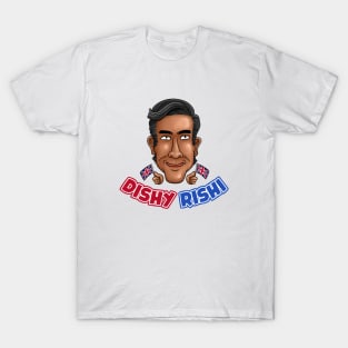 Dishy Rishi Sunak British Flag T-Shirt